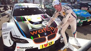 Marco Wittmann con la sua BMW